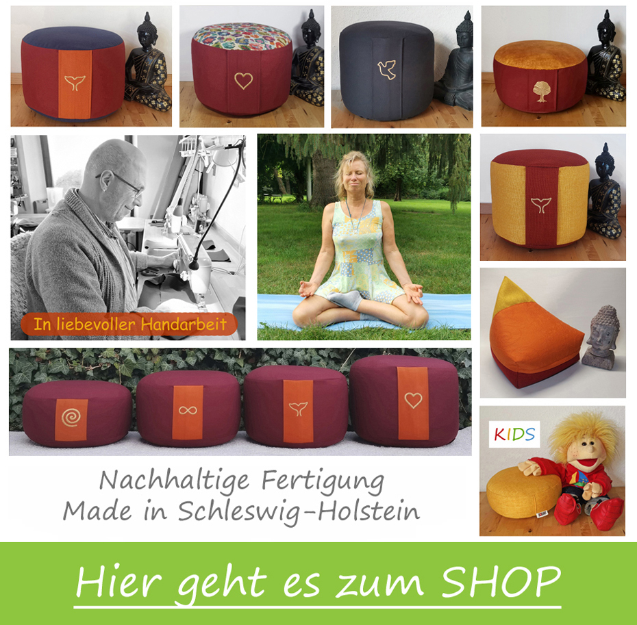 BOSIKI Meditationskissen und Yogakissen in bewährter Qualität und Vielfalt.